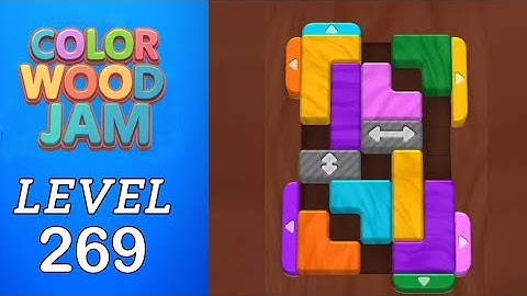 Color Wood Jam Level 269 Walkthrough