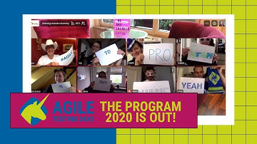 The #AgileTD Program 2020 Is Out!