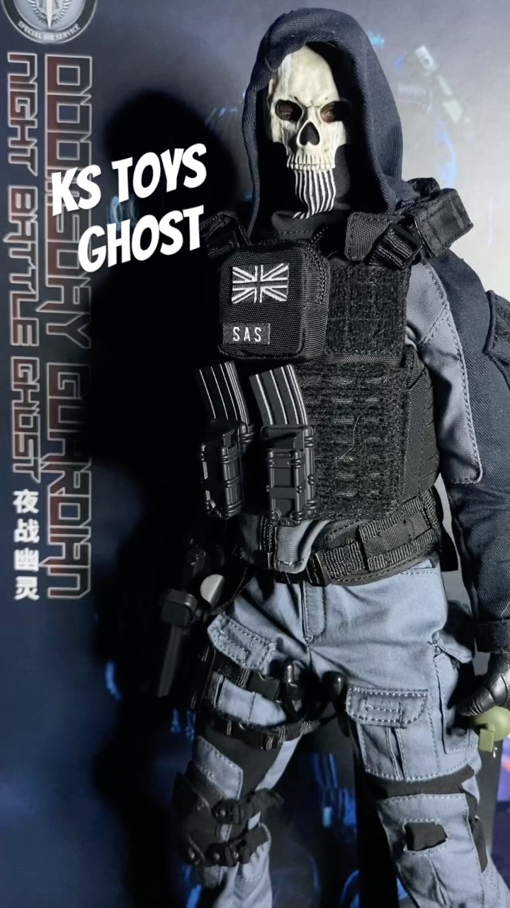 KS Toys | 1/6 Scale Ghost Figure Unboxing #modernwarfare