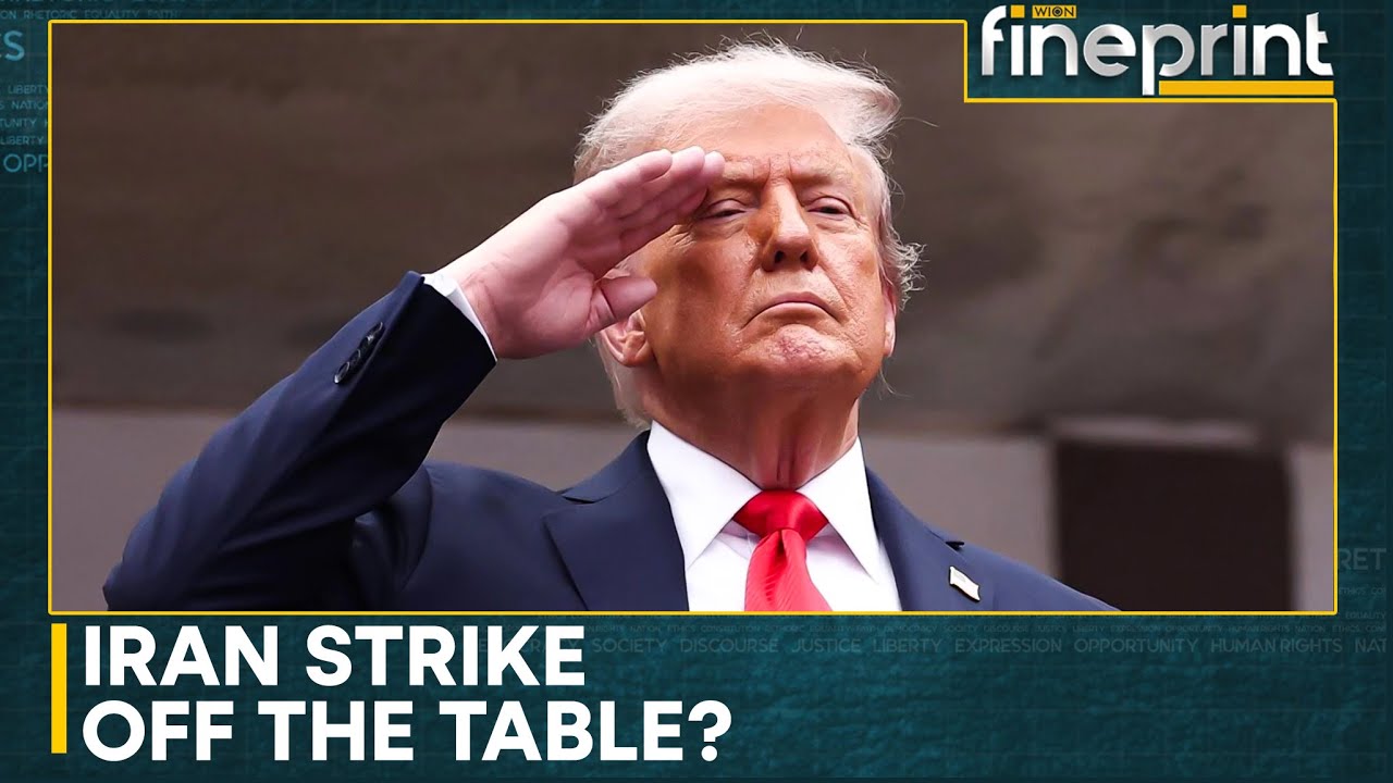 Iran Unrest: US President Indicates He Will Hold Off Another Attack For Now | WION Fineprint