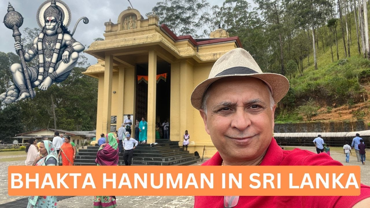 Stunning Bhakta Hanuman Temple In Ramboda, Sri Lanka