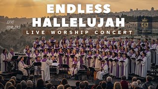Download Lagu ENDLESS HALLELUJAH | SONGS OF HEAVEN'S THRONE | Live Hebrew Worship. MP3