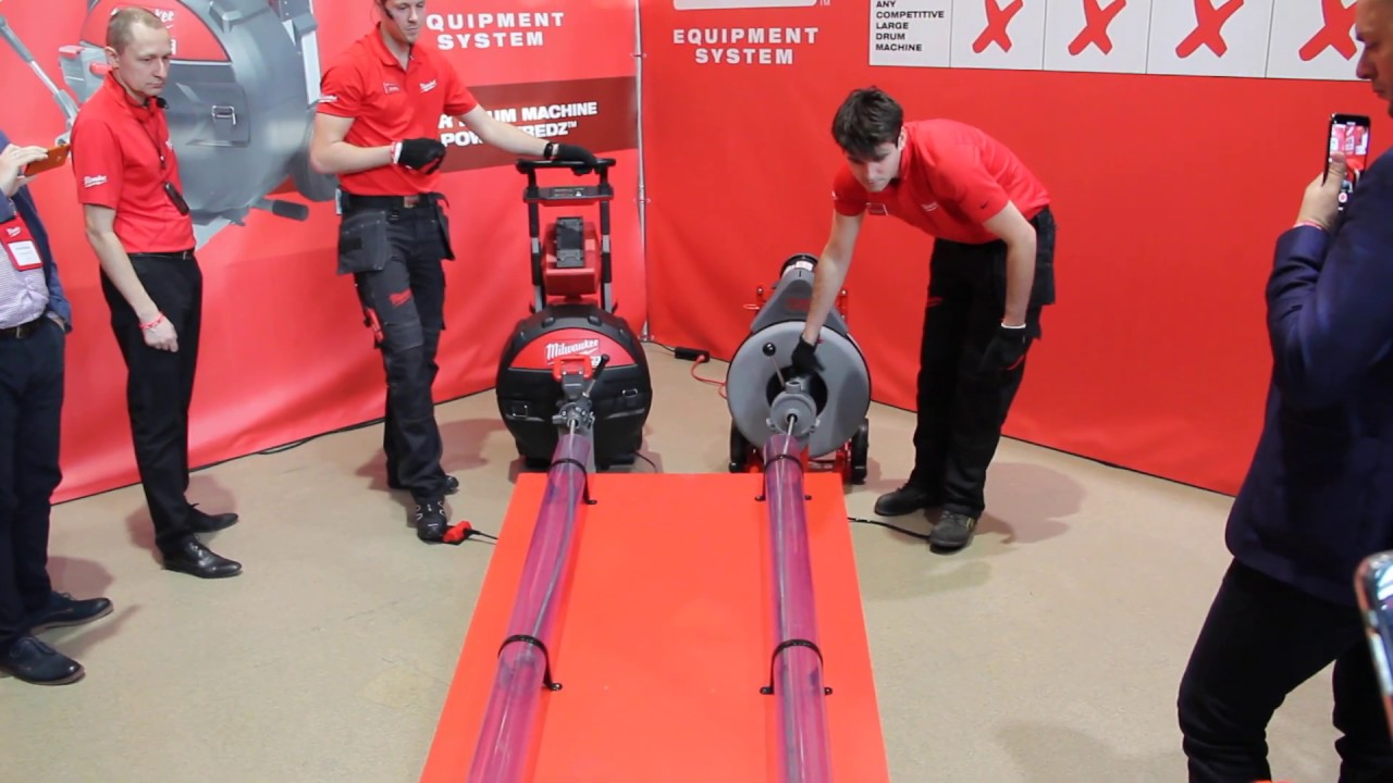 Новая аккумуляторная прочистная машина MX Fuel. Конференция Milwaukee ...