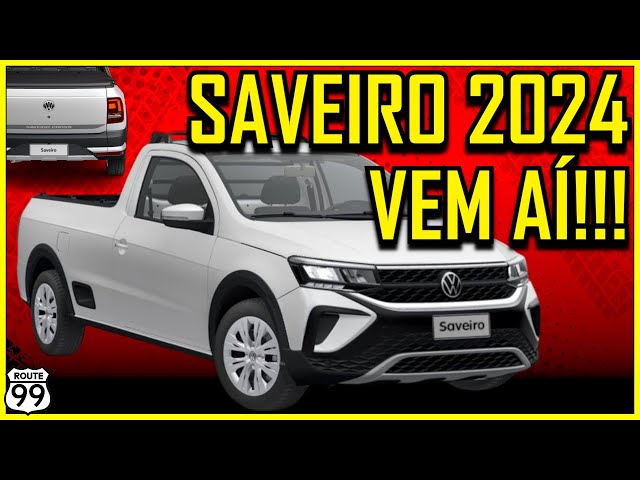 VW Saveiro 2024 terá visual diferente de Gol e Voyage para seguir