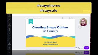 How To Canva | Creating Shape Outline in Canva