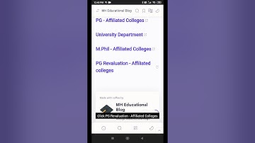 PG Revaluation November 2022 (Affiliated college student) Result