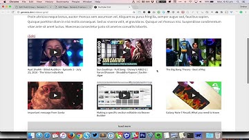 YouTube Video Grid in Genesis