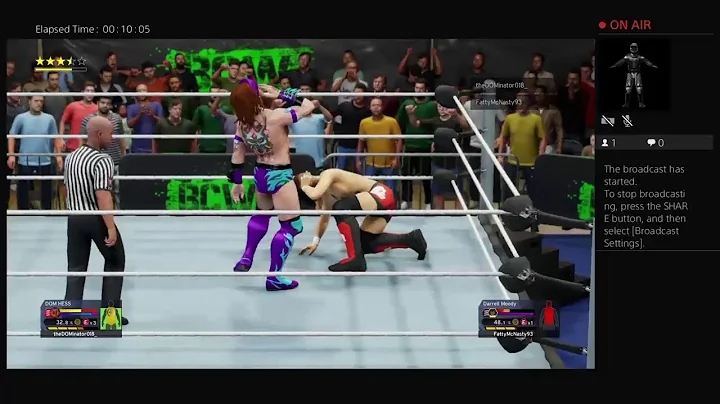 Darrell Moody vs Dom Hess