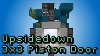 Minecraft: The Upsidedown 3x3 Door