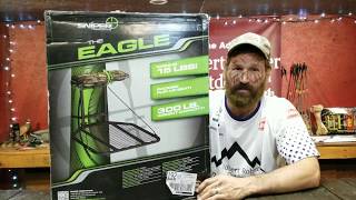 The best hang on treestand. Sniper tree stands. The eagle treestand by sniper treestand. Bowhunting