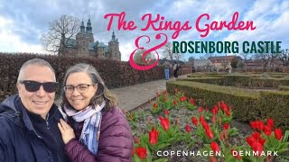 The Kings Garden and Rosenborg Castle in Copenhagen,  Denmark 