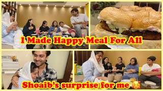 My Recipe for Veggie Burger |French Fries|  Oreo Milkshake |I Got A Surprise Gift | Dipika ki Duniya