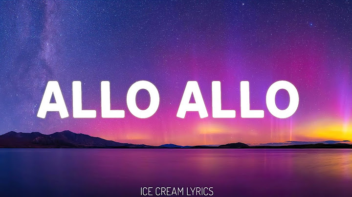 Allô Allô Allô Allô (Paro) - Nej