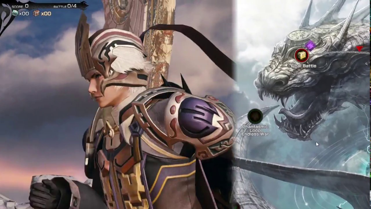 Mobius Final Fantasy - Phantasmic Loop, Endless War Lap 1-12