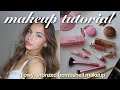 Everyday makeup tutorial  glowy bronzed  feminine