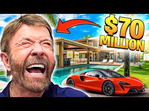Chuck Norris' Lifestyle | Net Worth, Car Collection, Mansion, Private Jet...