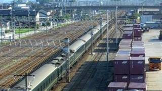 EF81 103+24系寝台特急トワイライトエクスプレス 魚津駅通過