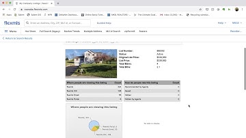 How to send Listing Activity reports in FlexMLS