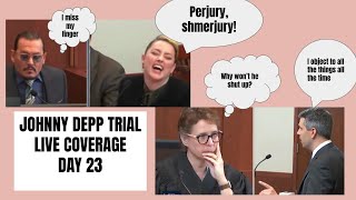 JOHNNY DEPP TRIAL DAY 23 LIVE COVERAGE