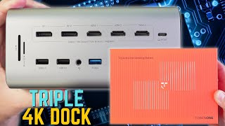 The Ultimate Macbook & Windows Dock? Tobenone 20-in-1 Triple 4k Unboxing