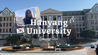 hanyang university seoul campus tour (eng) 🦁 💙 🏛️ 📚 ✨