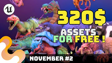 November 2024 🎁 | New FAB Free Content | Unreal Engine