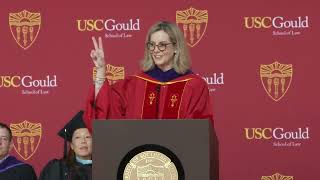 Elizabeth (Liz) Atlee, JD 1993 Delivers USC Goulds Graduate & IP Commencement Address