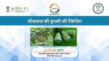 Packaging Technology for Custard Apple Kulfi (under PMFME Scheme) - Hindi