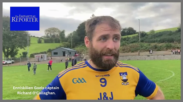 Enniskillen Gaels captain Richard O'Callaghan