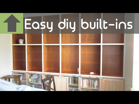 The Affordable Way to Build Built-In Bookshelves • Roots & Wings