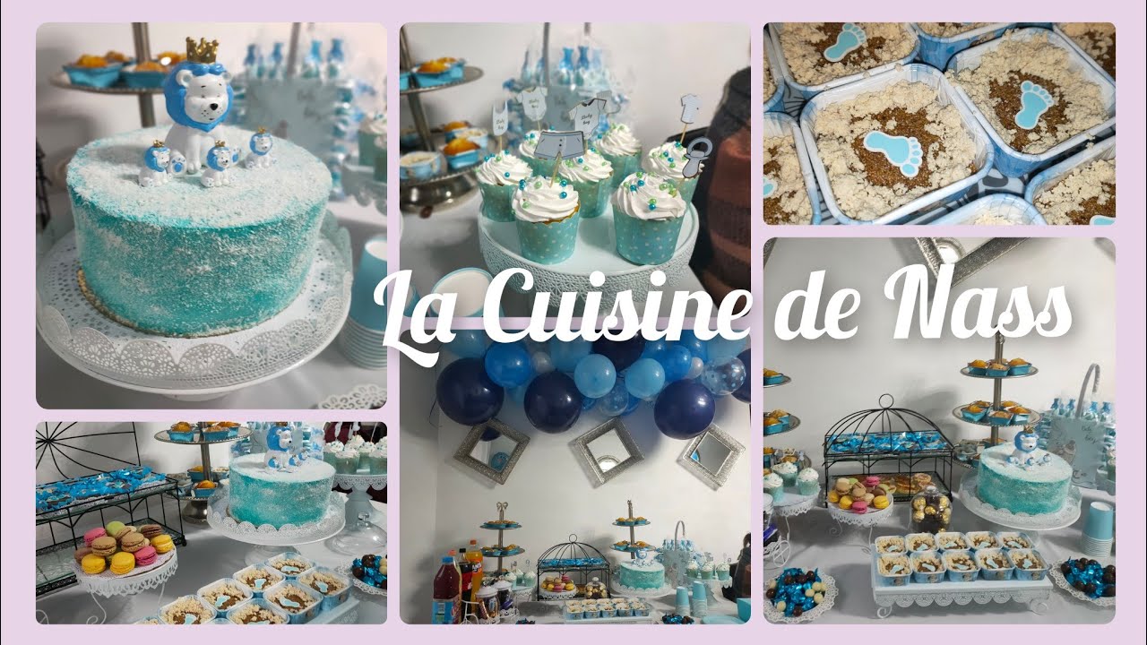 Buffet de naissance 👶little Boy.👶 Préparatif et idée deco 🍼🍼🍼