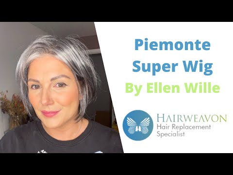 Piemonte Super Wig by Ellen Wille | Synthetic Fibre Wig | Colour Shown Dark Grey Mix