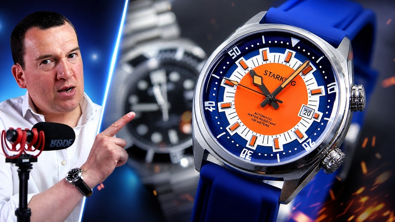 An Automatic Compressor-Style Watch For $80? Starking AM0603 - YouTube