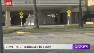Drive-thru testing site for coronavirus coming to Corpus Christi on Thursday