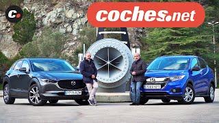 Mazda CX-30 vs Honda HR-V ¿SUV nuevo o veterano? | Prueba / Review en español | coches.net thumbnail