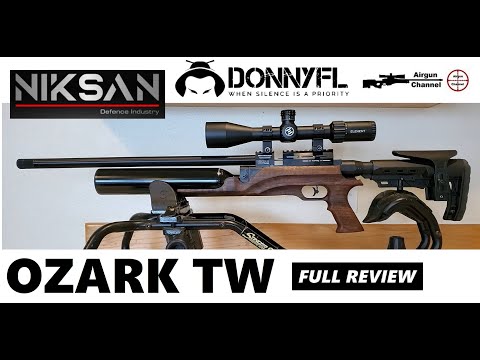 NIKSAN Defence OZARK-TW (Full Review) PCP Air Rifle from DonnyFL & The Pellet Shop / Shot Show 2023