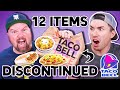 Trying Everything Taco Bell DISCONTINUED from Their Menu!