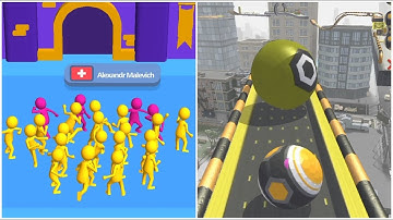 Action Ball | Join & Clash-All level Gameplay Android iOS-New and Big Update Best Games