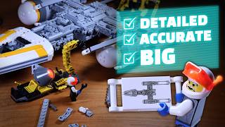This LEGO Y-wing is gonna be MASSIVE