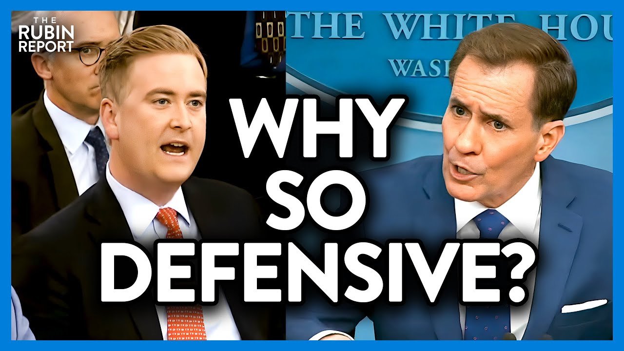 DOD Official Gets Angry as Reporter Points Out Biden’s Huge Mistake | DM CLIPS | Rubin Report