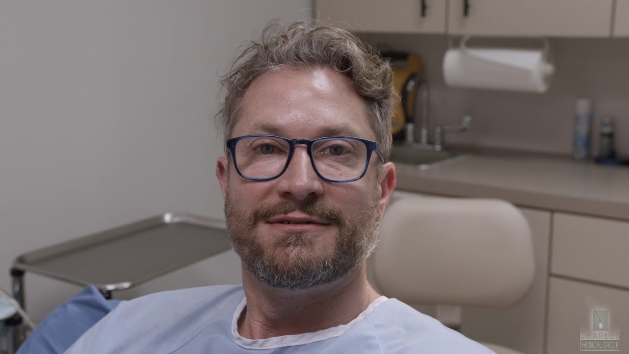Darren's Hair Restoration Procedure with Dr. Glenn Charles - Part 2