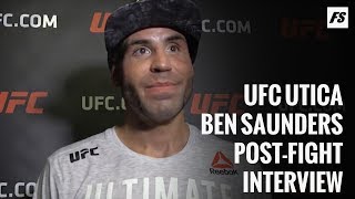 Ufc Utica Ben Saunders Says Hes Getting Better With Age - Fansided Mma
