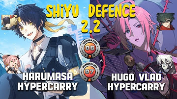 New Shiyu Defence 2.2 | M0 Harumasa Hypercarry & M0 Hugo Hypercarry | Zenless Zone Zero 