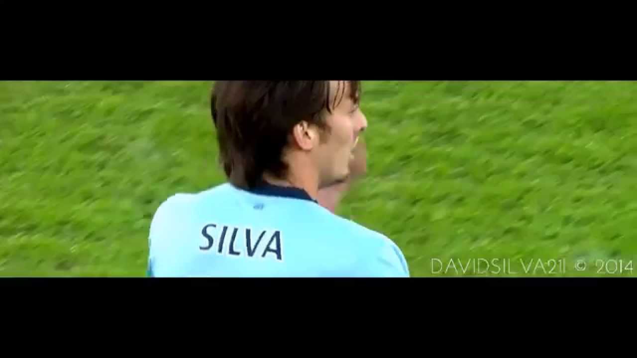 David Silva vs Leicester City (A) 2014-2015 EPL HD