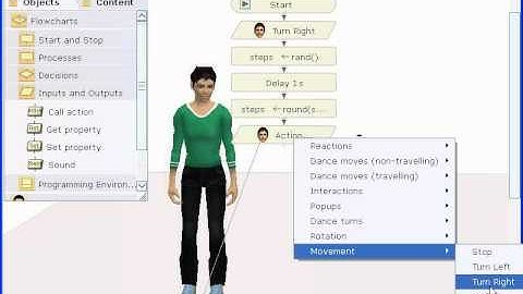 Yenka Programming -  פונקציות מובנות