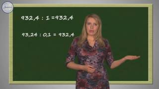Математика 5 класс - Деление на десятичную дробь