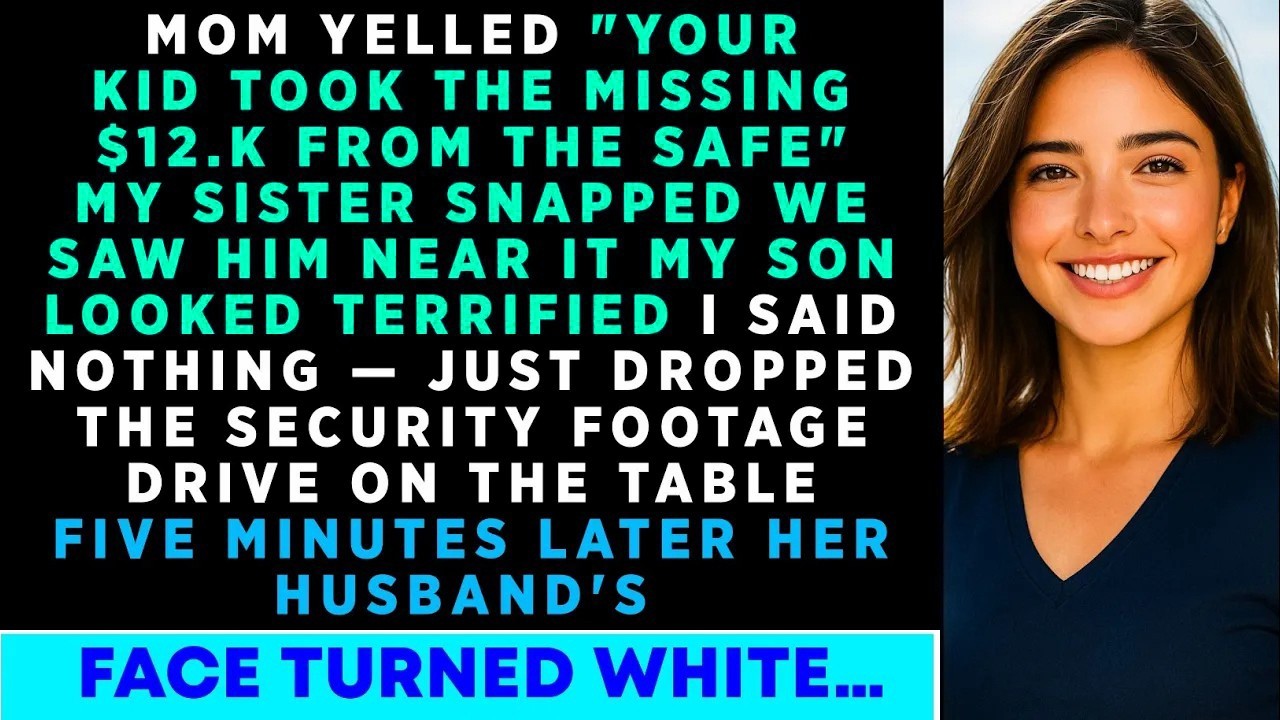 The moment my mother’s voice thundered through the living room, calling my ten-year-old son a thief, I felt something inside me go cold. Eli stood there clutching his juice box, eyes wide with...