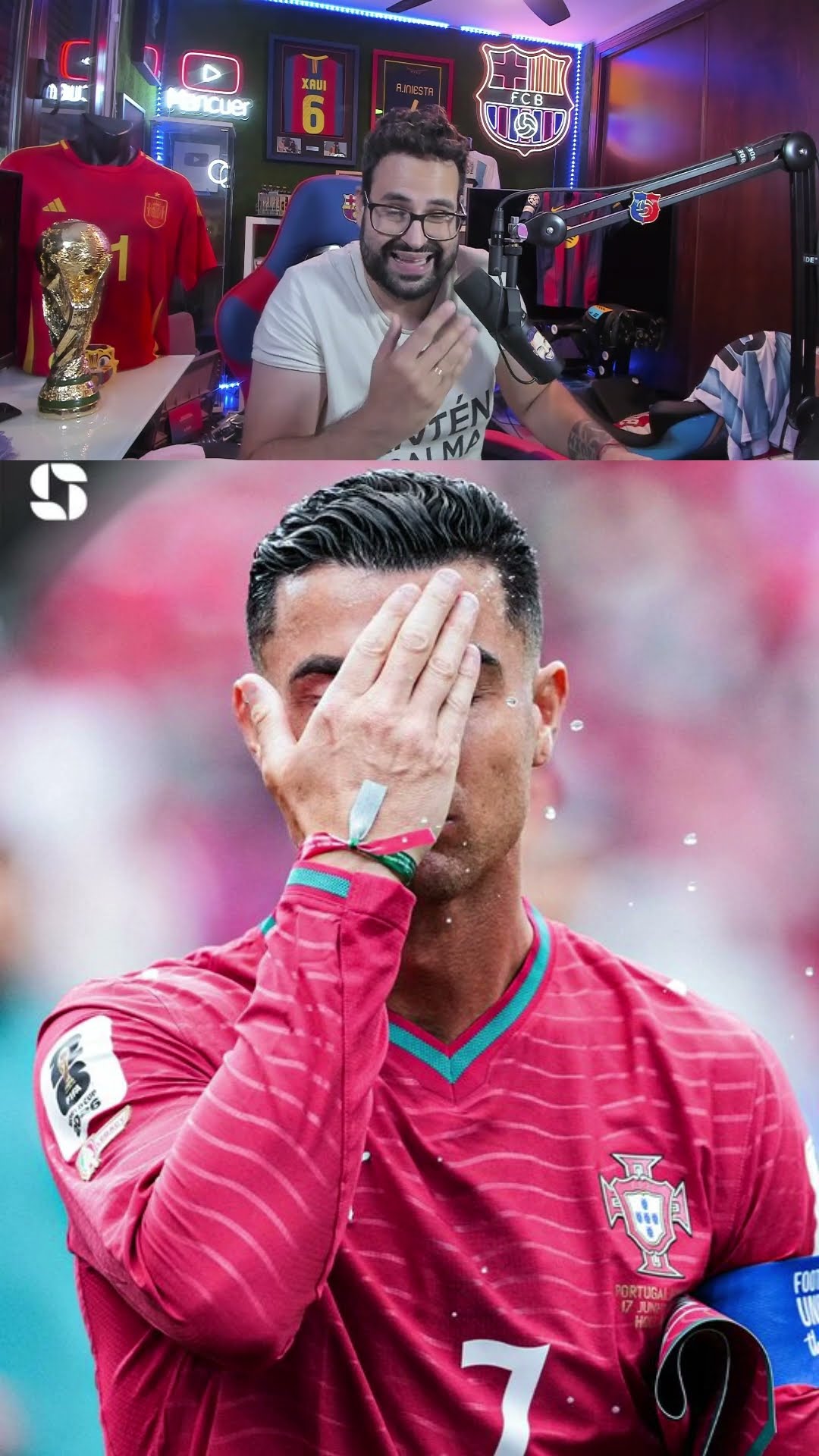 Críticas a Cristiano Ronaldo #cristiano #cr7 #ronaldo #portugal #mundial  #shortvideo