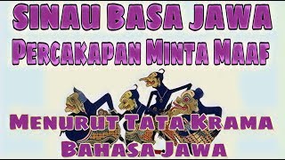 Belajar Bahasa Jawa 15# Minta Maaf Menurut Tata krama Bahasa Jawa