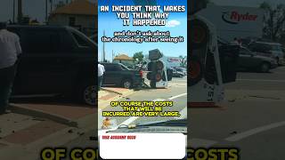 Rare Crash: Heavy Equipment vs Ryder Truck!"😱#shortvideos #americanhistory#heavy equipment #bobcat